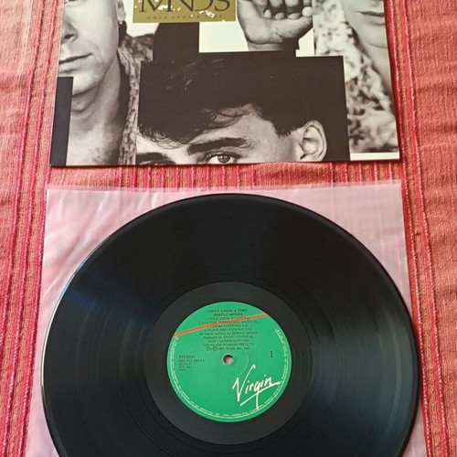 Simple Minds Once Upon A Time vinyl record like new, pop