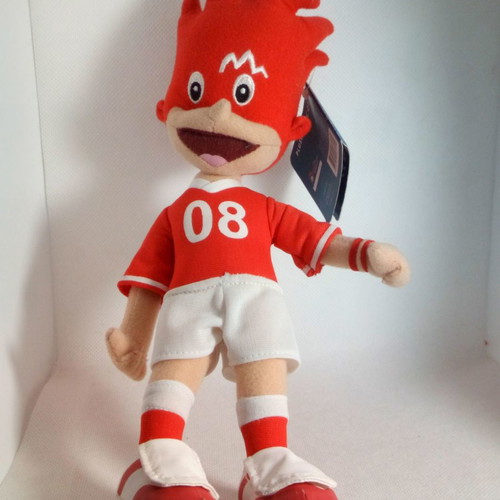 Plush Euro 2008 Uefa Cup Mascot new, height 27 cm