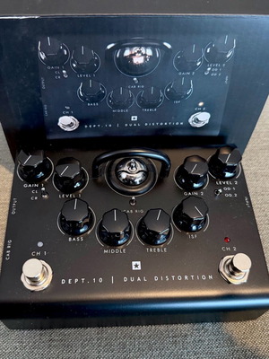 Blackstar Dept. 10 Dual Distortion καινούργιο λαμπάτο pedal και preamp
