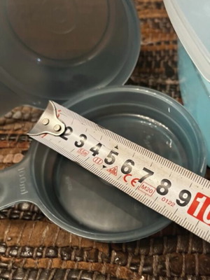 Tupperware measuring cups set, 250ml and 100ml