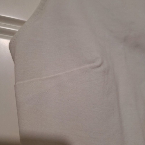 Zara crop top white elastic like new, size L