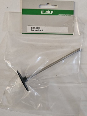 E-Sky EK1-0316 Gear & Shaft Set B RC Helicopter spare part like new