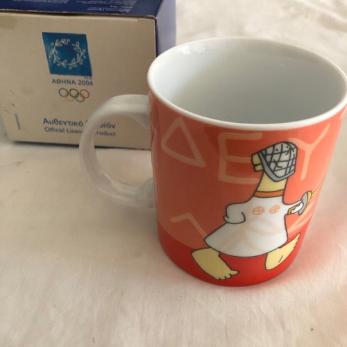 Athens 2004 Fencing Mug new collectible
