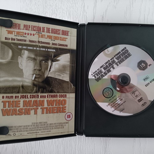 My Left Foot, The Man Who Wasn't There & Billy Elliott DVDs like new, drama