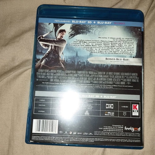 Blu-Ray 2D and 3D Seventh Son like new, subtitles