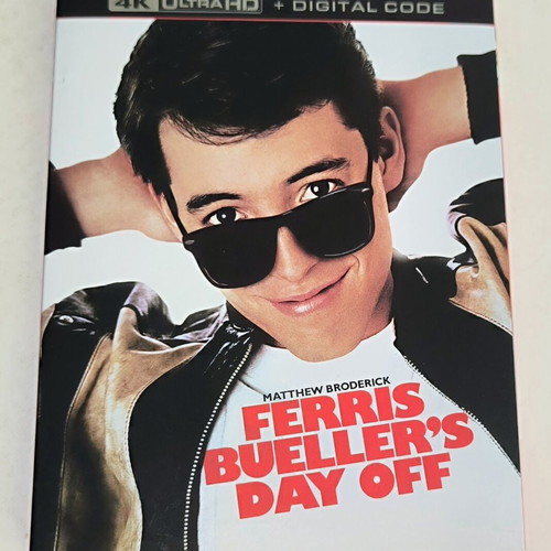 Ferris Bueller's Day Off 4K Ultra HD like new, comedy with subtitles