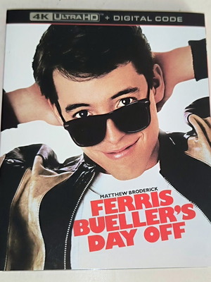 Ferris Bueller's Day Off 4K Ultra HD like new, comedy with subtitles