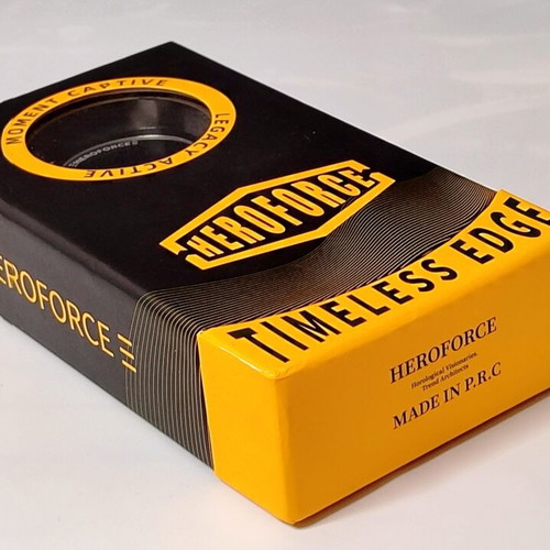 Heroforce Timeless Edge Digital Watch new with Mineral Glass and Steel Bracelet