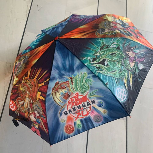 Bakugan Battle Brawlers kids umbrella Y2K