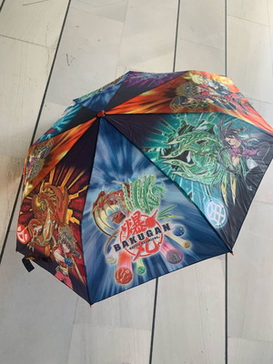 Bakugan Battle Brawlers kids umbrella Y2K