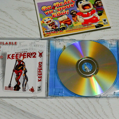 Bigbox Theme Park World PC used, Greek packaging, very good condition