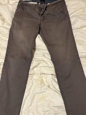 Gant Hallden Slim Chino Pants like new, gray, W34/L34
