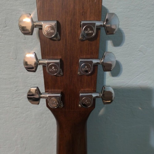 Sigma Guitars DMC-1STEL Electroacoustic Guitar like new, left-handed