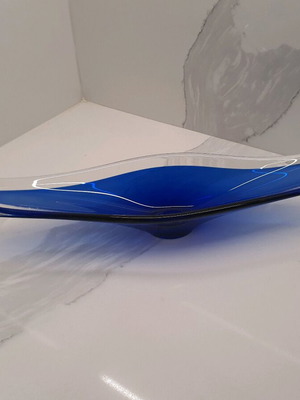 Decorative glass like new