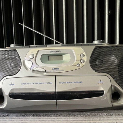 Philips AZ1605 portable sound system used