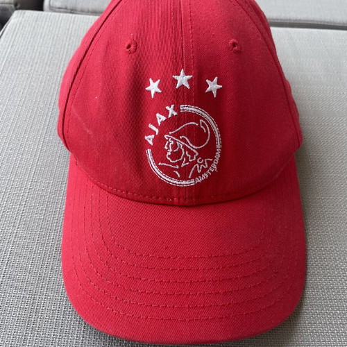 Ajax Amsterdam Official Merchandise Jockey Hat used, red