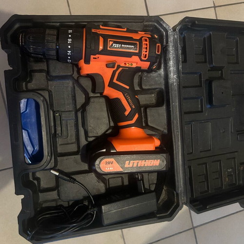 Drill screwdriver used