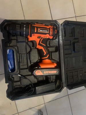 Drill screwdriver used