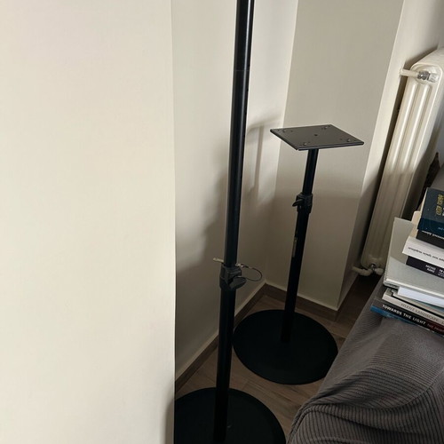 Adjustable Heavy Speaker Stands like new