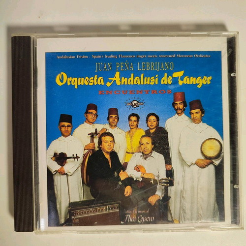 Juan Peña Lebrijano Orquesta Andalusi de Tanger Encuentros CD like new