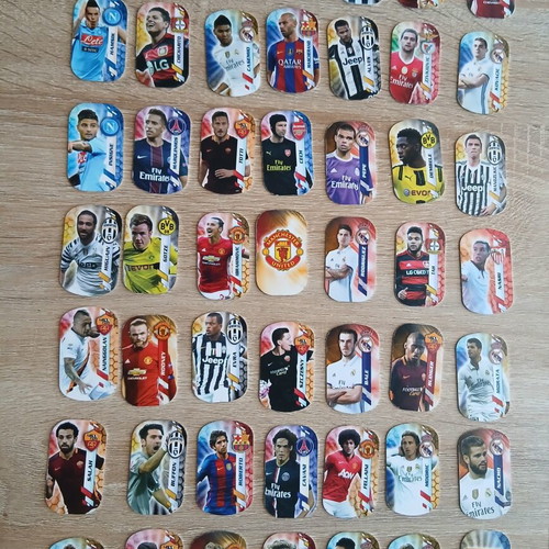Football collectible tazos 2017-2018