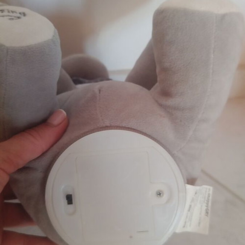 Plush elephant toy like new, mechanical and functional