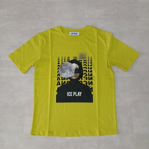 Ice Play women's t-shirt new, yellow, size XS
