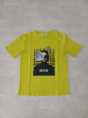 Ice Play women's t-shirt new, yellow, size XS
