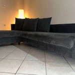 Entos Gray Corner Sofa like new