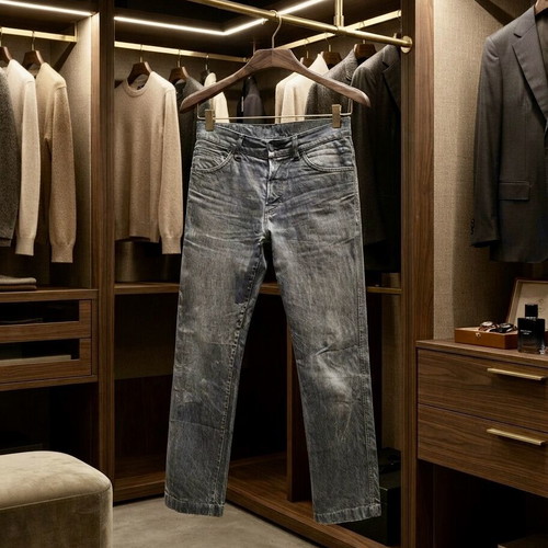Salvatore Ferragamo luxury denim jeans like new, size W34