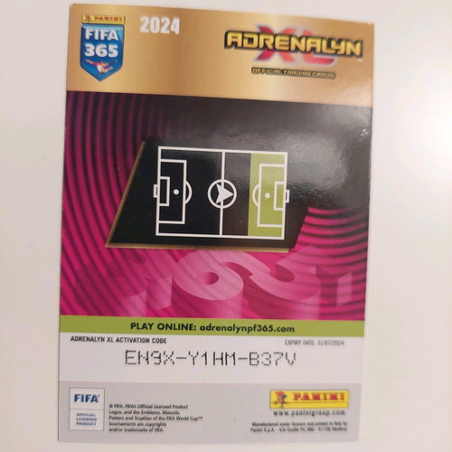 Momentum card Vinicius Jr. FIFA 365 2024 Adrenalyn xl new