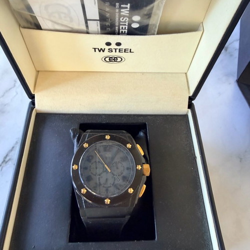 TW Steel TW682 Renault CEO RF1 Team Chronograph men's watch used