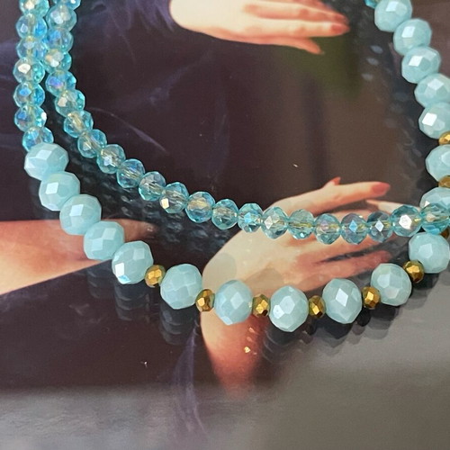 Vintage Czech choker necklace new