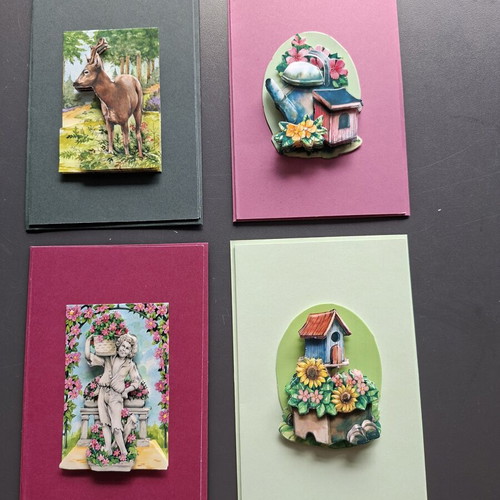 Handmade 3D greeting cards
