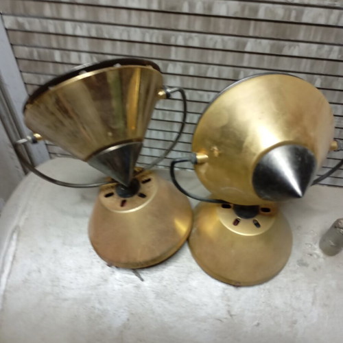 Brass 12V spotlights