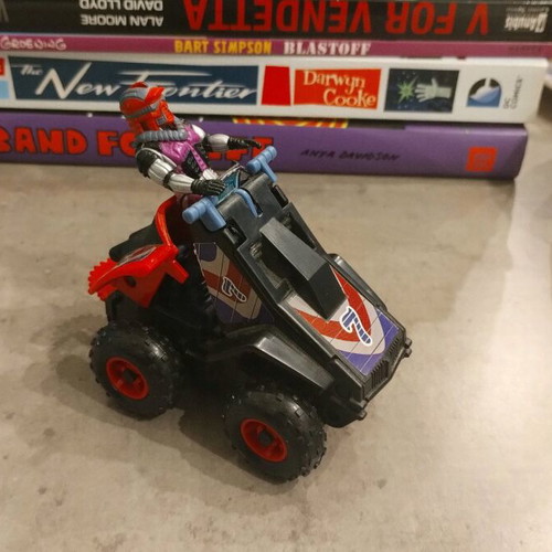 M.A.S.K. Iguana Avec Lester Sludge – Kenner – Jouet Vintage 80s Neuf Sous Blister