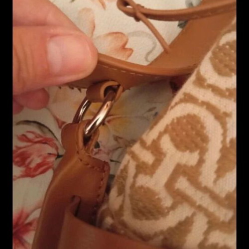 Coccinelle shoulder bag like new, large brown