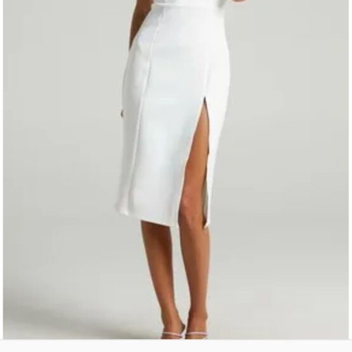White Trendyol dress new, size small