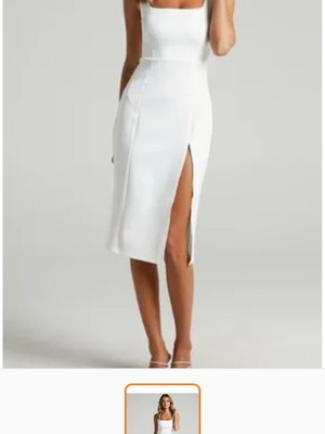 White Trendyol dress new, size small