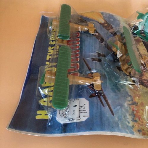 The Desert Fox Rommel used toy with military vehicles and airplanes