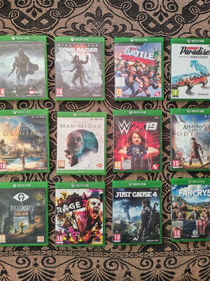 Xbox One action games bundle, used