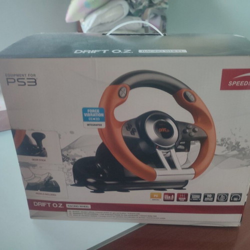 Speedlink Drift O.Z Racing Wheel new for PC and PS3