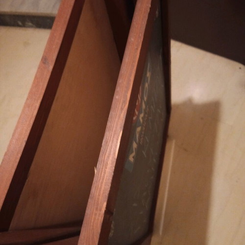 Wooden double-sided stand 55 by 110 like new