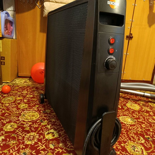 Kerosun Mica Krmc-25 2500w Floor Space Heater with Thermostat