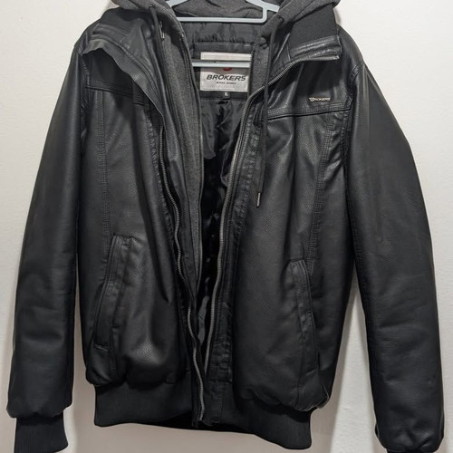 Brokers Jeans men's jacket new, black, size XL
