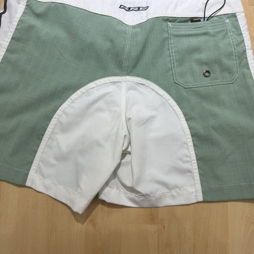Rrd men's swim shorts XL new, white and green