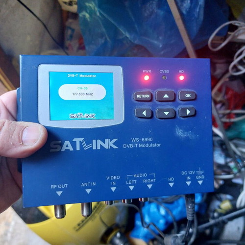 Sat Link Ws 6990 modulator like new