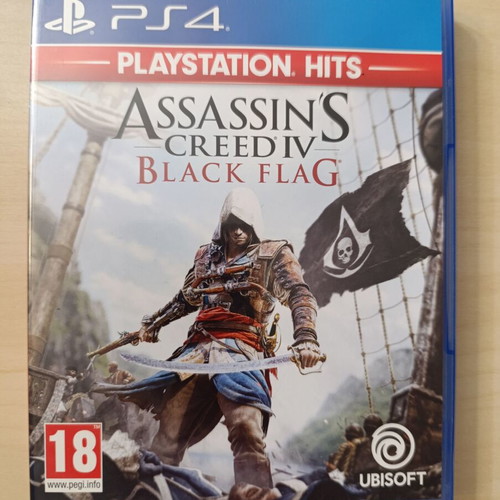 Assassin's Creed IV Black Flag PlayStation Hits PS4 game like new