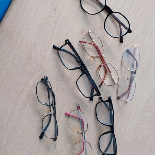 Glasses pairs like new, all together