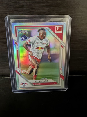 2025-26 Topps Chrome Bundesliga Yan Diomande RC Refractor Rookie Card like new #59